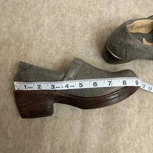 BOC Born Concept Gray Pebble Slip On Clogs Women’s size 7.5 - Picture 11 of 13